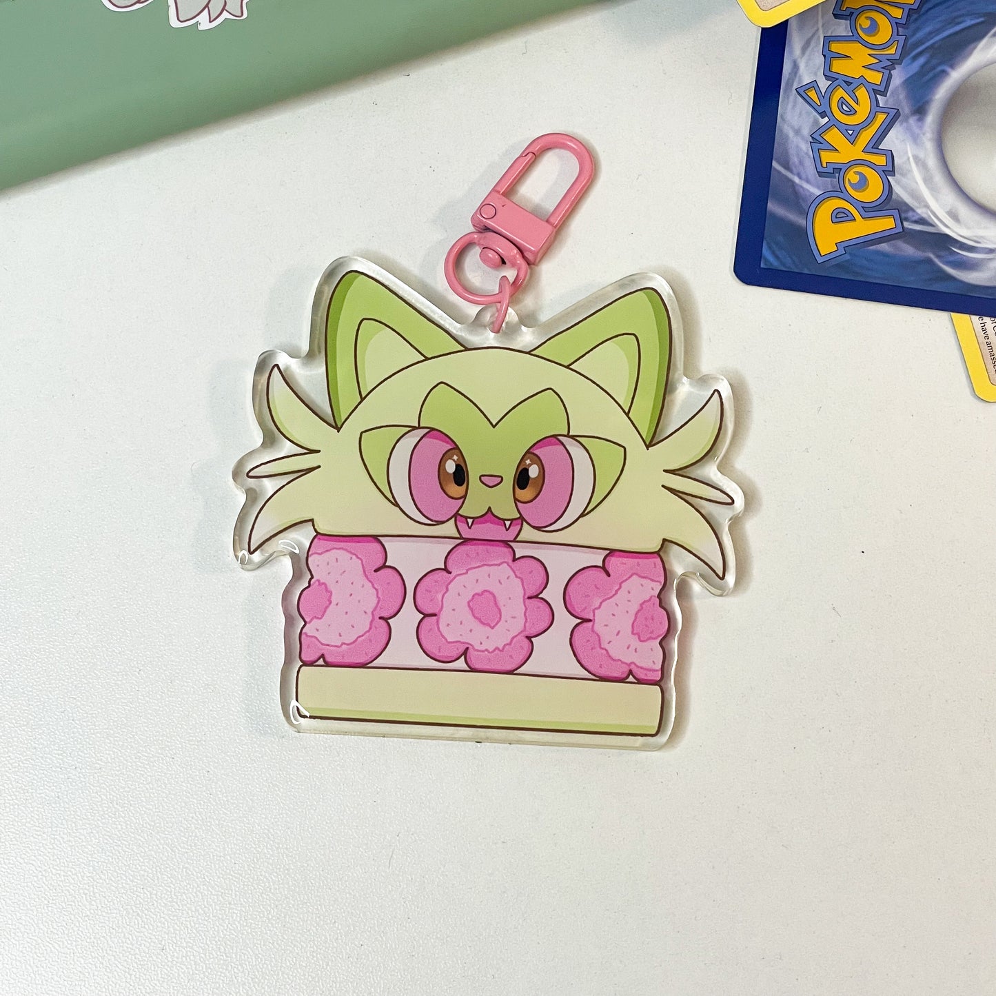 Sprigatito Fruit Sando Keychain