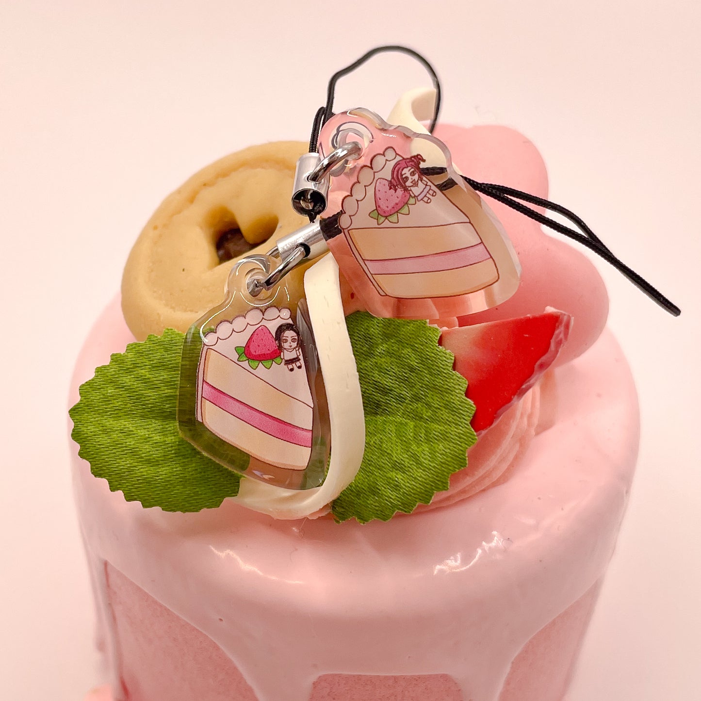 Nana Slice of Cake Phone Charm