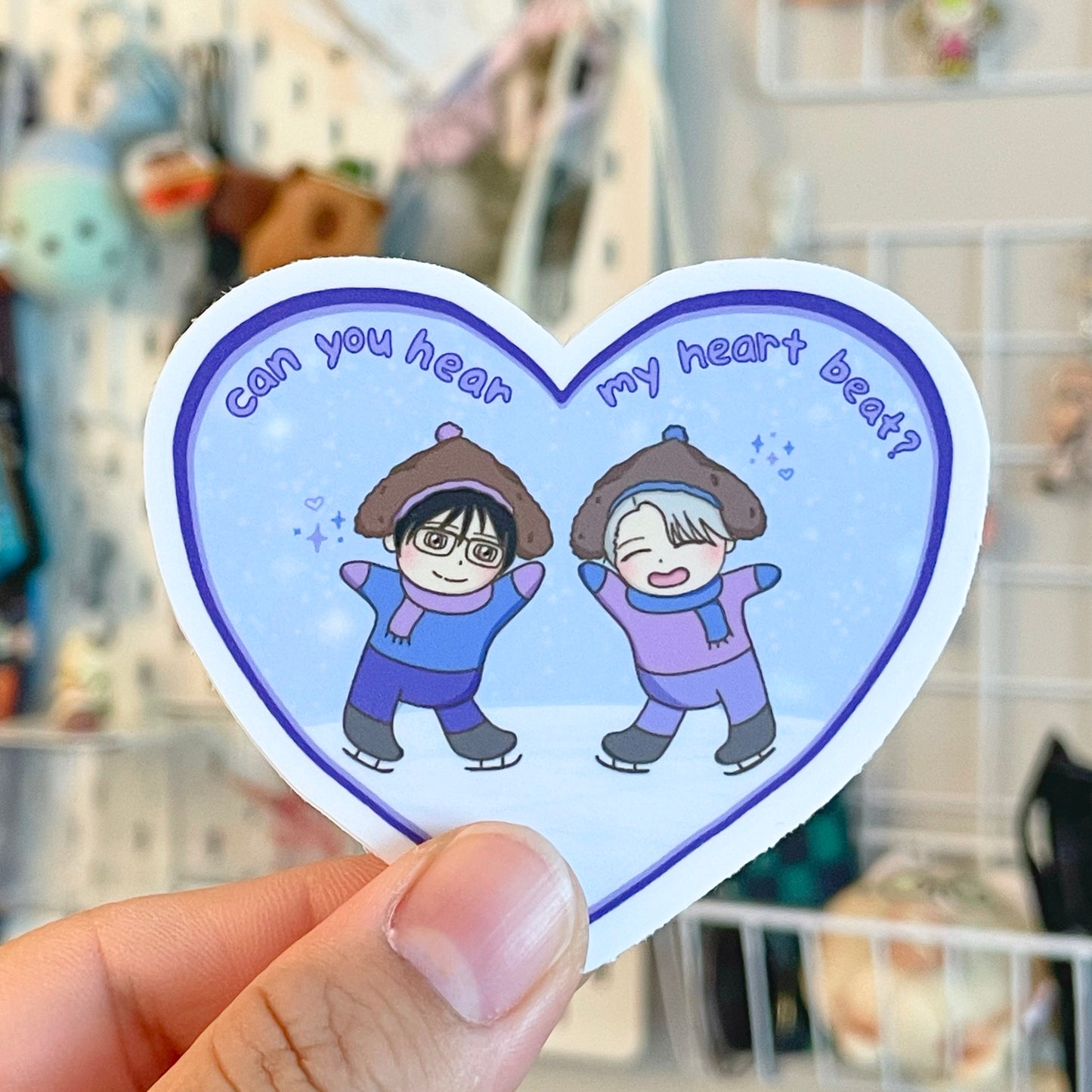 Yuri on Ice Heart Sticker