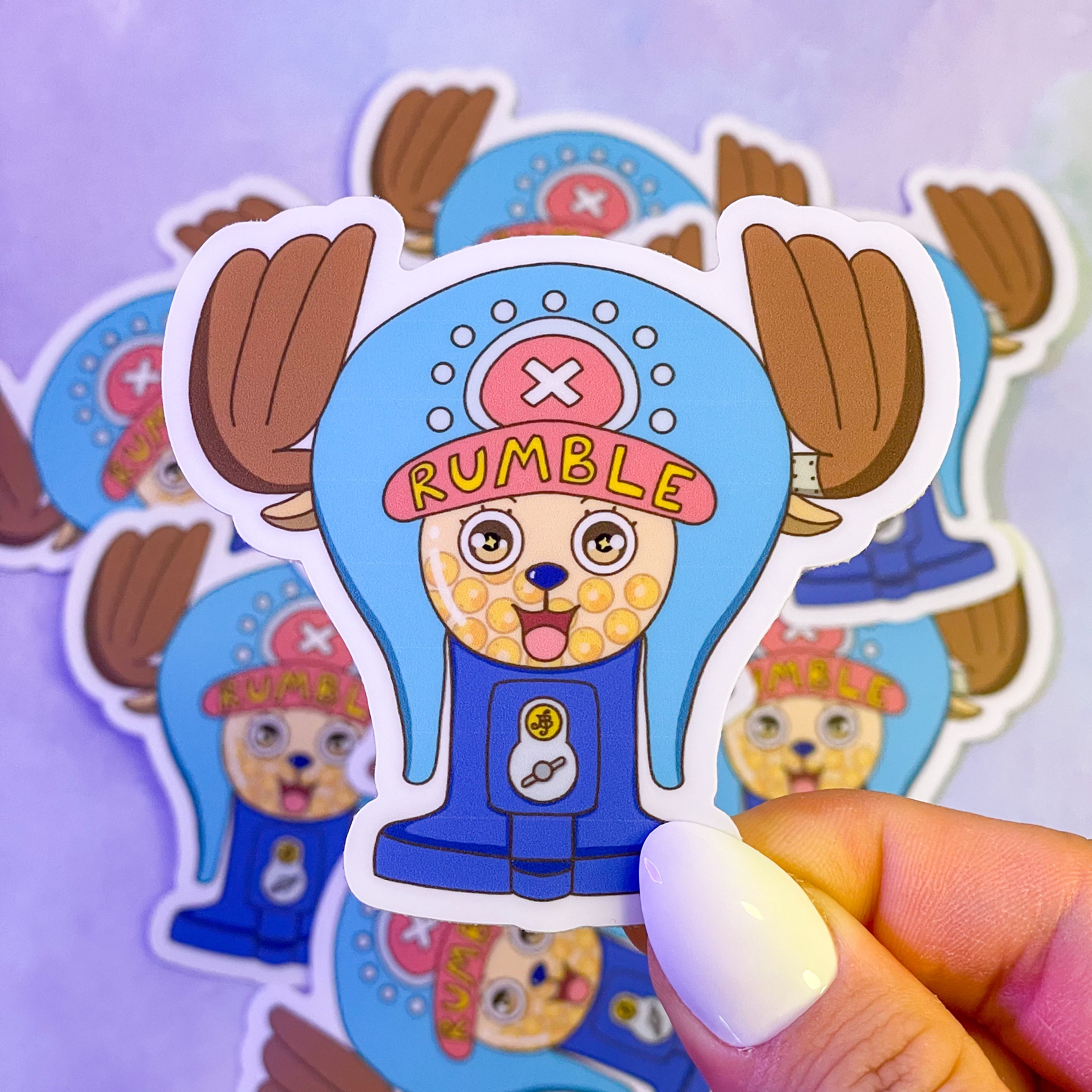 Chopper Rumble Ball Machine Sticker – j moonlight studios