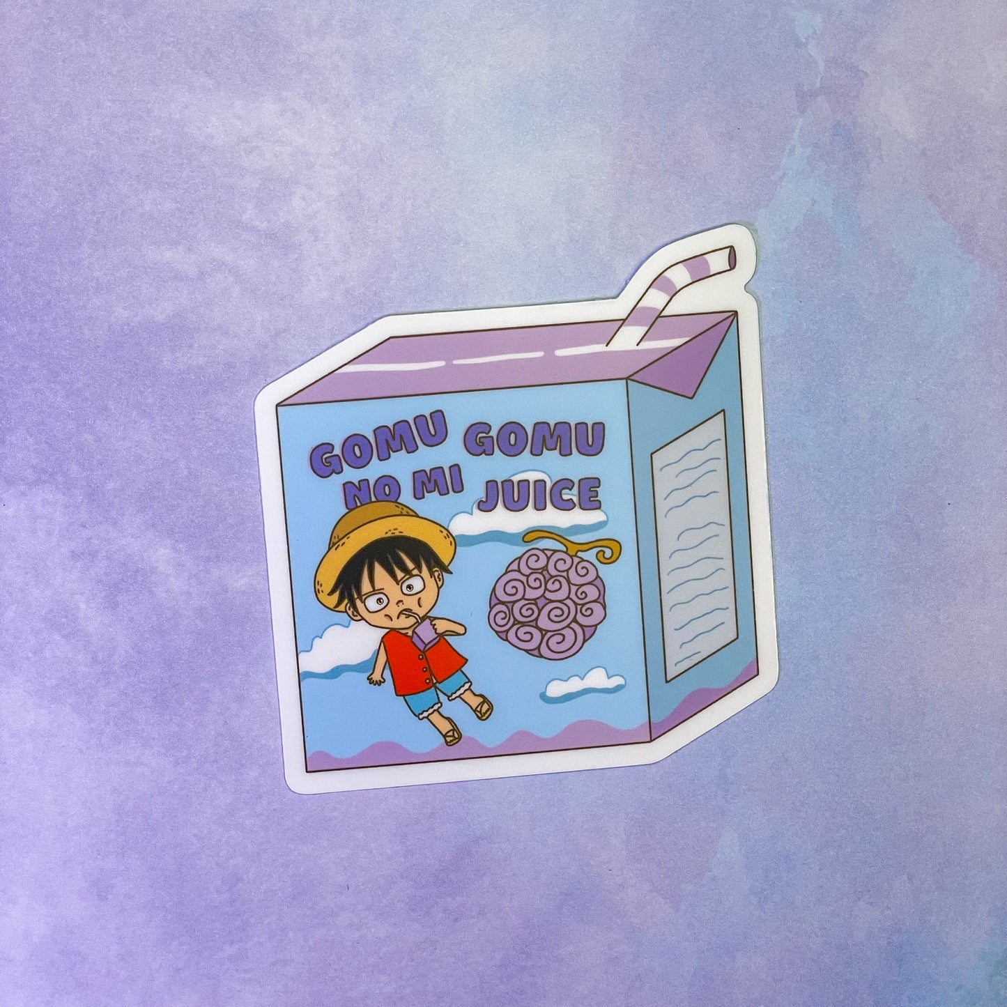 Luffy Gomu Juice Sticker