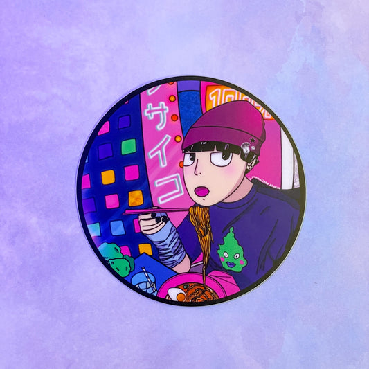 Mob Ramen Sticker