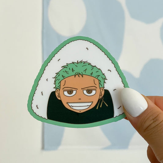 Zoro Onigiri Sticker